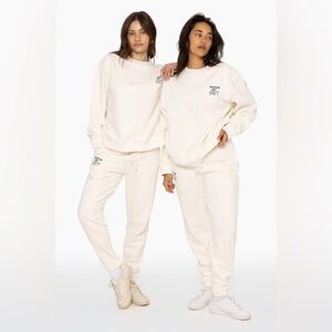 Reebok × SET Sweats Drop 2024 Cream and white Reebok tracksuit set #ReebokSet
